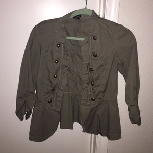 Stoosh Green Jacket Size Medium