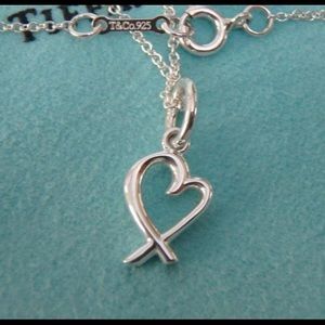 Tiffany Heart Pendant **ALL OFFERS CONSIDERED**