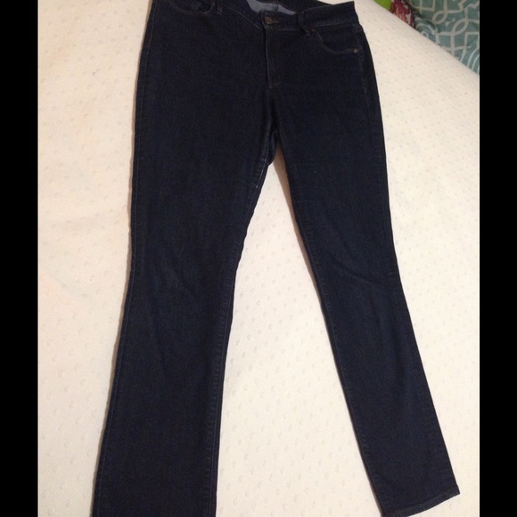Loft Curvy Straight Jeans