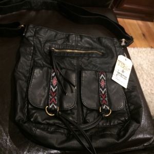 T-shirt and jeans handbag