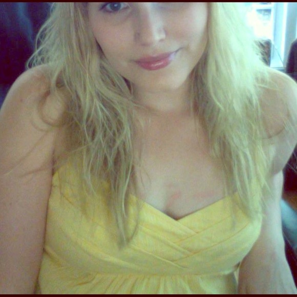 Guess Yellow Tank Top