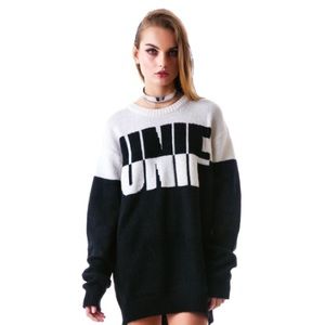 Unif Logo Flip Sweater