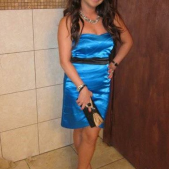 B. Darlin Silky blue dress