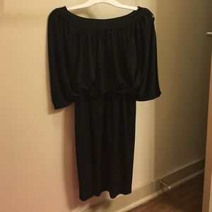 Black work dress