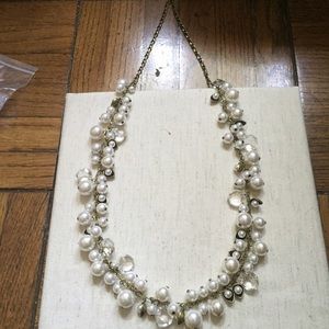 BNWT Chloe + Isabel pearl and silver necklace
