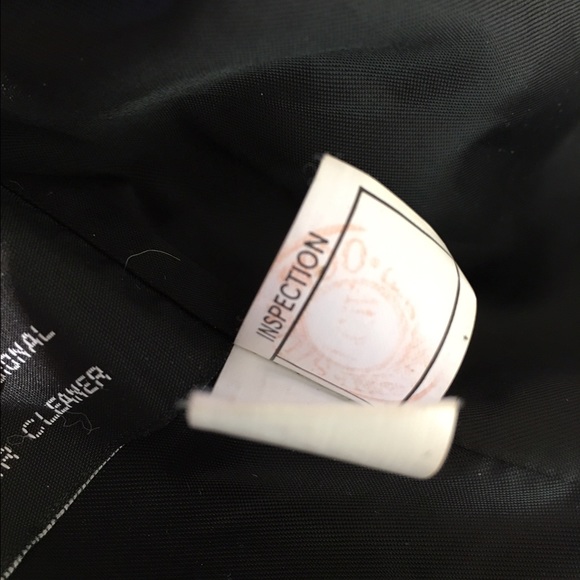 JONES NEW YORK BLACK GENUINE LEATHER JACKET - XL - Picture 4 of 4