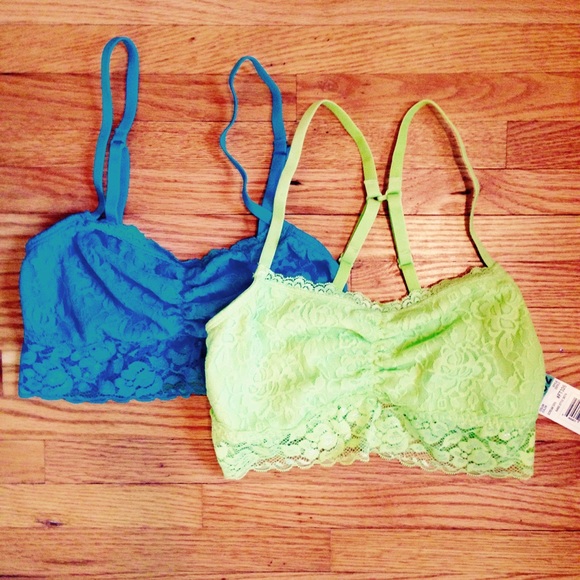 Lace bralettes