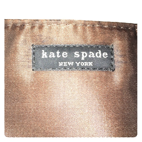 KATE SPADE CANVAS TOTES BROWN HANDBAG