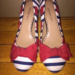 Gianni Bini sailor girl inspired heels!