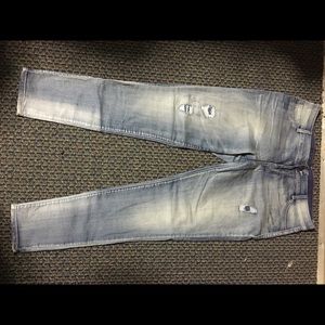 Maurice's distressed Jeggins