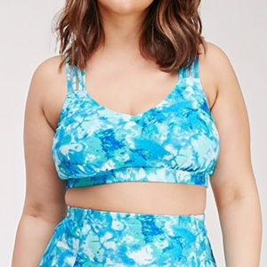 Forever 21 plus size swim suit