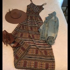 BOHO maxi dress