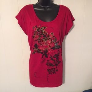 NWOT Metallic Embellished Top by Espresso