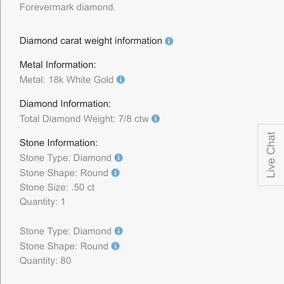 Forever mark diamond ring - Picture 4 of 4