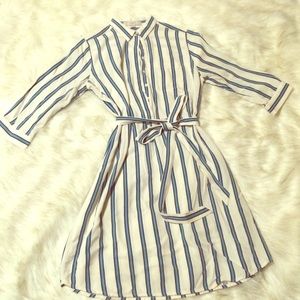 Button up swing dress.