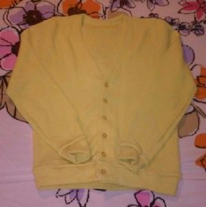 Vintage Yellow Cardigan
