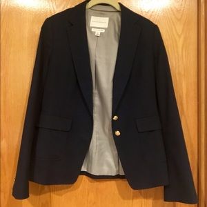 Navy Blue Banana Republic Blazer