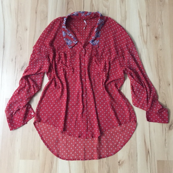 Free People Tops - Free People Button Down