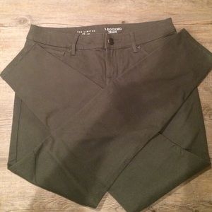 The Limited, Hunter Green Legging Jeans
