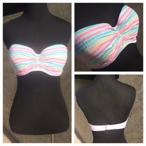 Victoria's Secret Sequin Bandeau Bikini Top