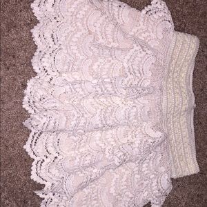 lace shorts