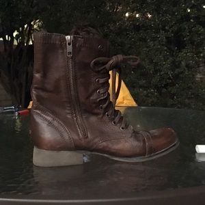 Steve Madden Short Lace-Up Boots