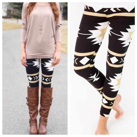 Aztec print leggings - Picture 2 of 4