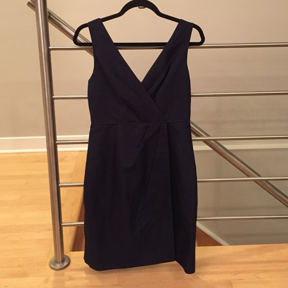 J Crew Navy Blue Dress