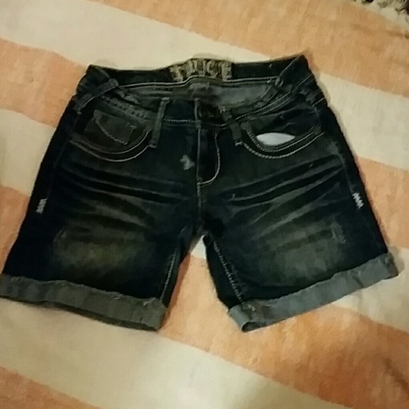 Distressed Jean Shorts!