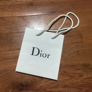 Dior small shopping bag