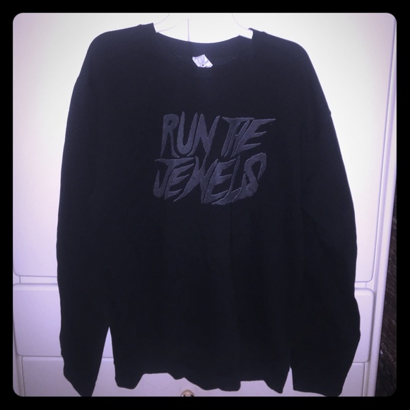 run the jewels ✊🏼💍💥 sweatshirt ✖️🎧 NWOT