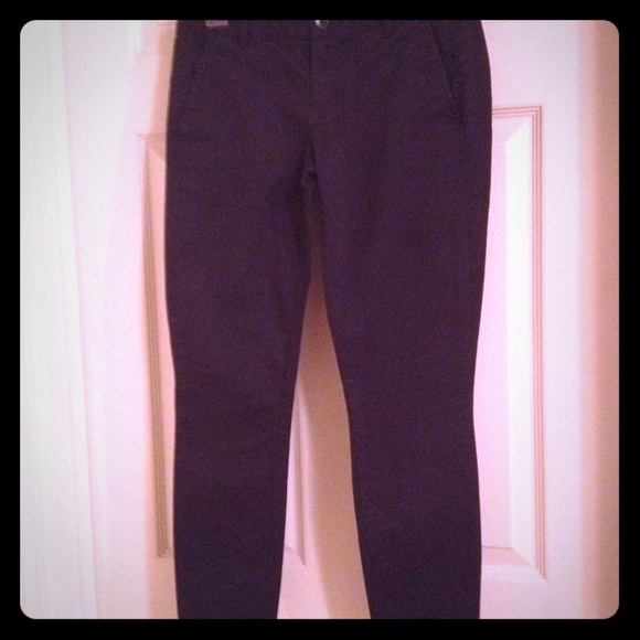 Gap Skinny Mini Navy Khakis size 0