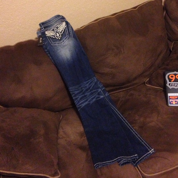 Miss Me bootcut jeans. Never worn