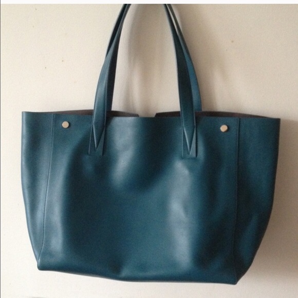 Vince Signature Tote - Teal - Picture 2 of 5