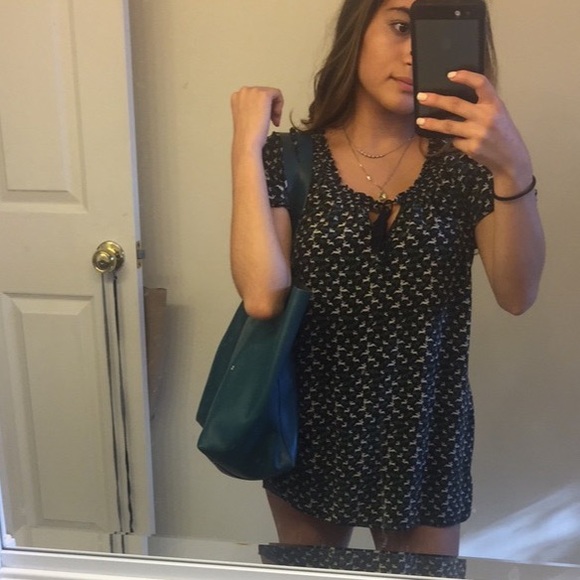 Vince Signature Tote - Teal - Picture 3 of 5