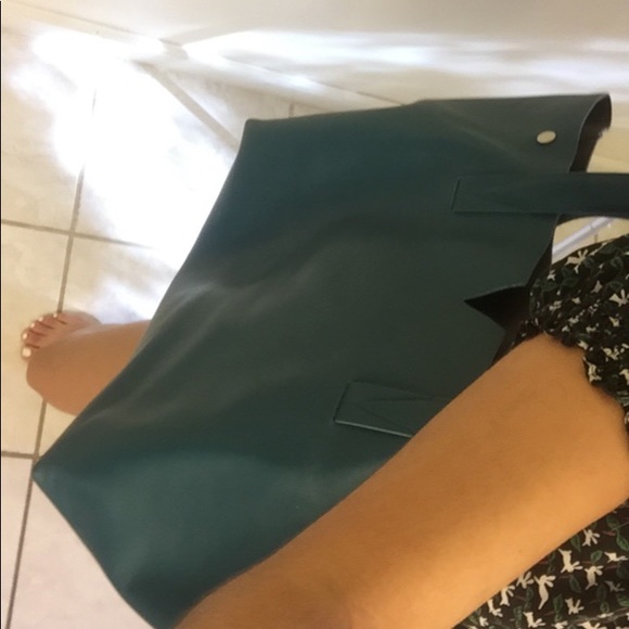 Vince Signature Tote - Teal - Picture 5 of 5