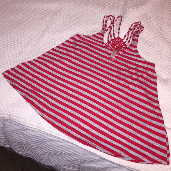 Red Strappy Top