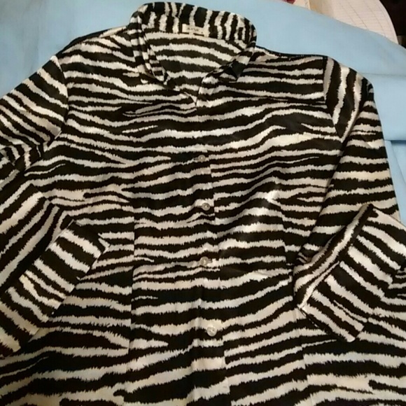 Jaipur Zebra print blouse