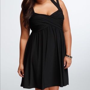 Torrid Size 0 Crisscross Baby Doll Dress