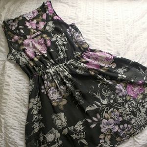 Cotton On Purple Floral Dress