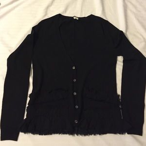 J crew cardigan