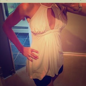 Sexy Sky Vegas Top in white