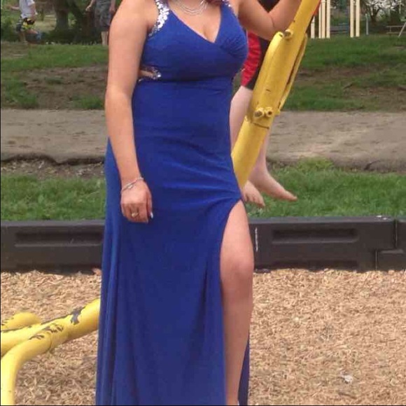 Blue Prom Dress