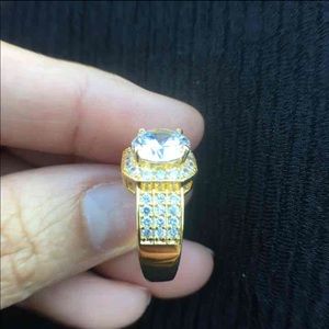 Jewelry - 18K Gold Plated Engagement Ring Jewelry - 18K Gold Plated Engagement Ring
