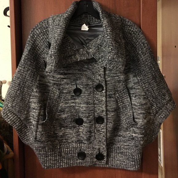 Anthropologie cape/batwing sweater