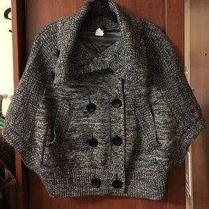 Anthropologie cape/batwing sweater