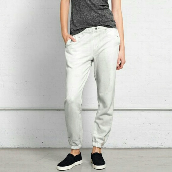 Rag & Bone White Jogger Sweatpants Sweats pants