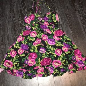 Floral mini dress