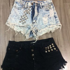 Crop shorts