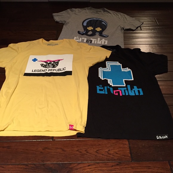 Pink Dolphin 3 t-shirt bundle - Picture 1 of 4